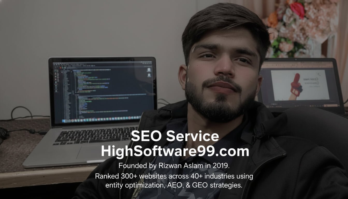 Rizwan Aslam — Founder and Lead SEO Strategist