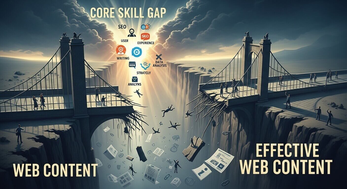 The Core Skill Gap That Explains Why Most Web Content Fails