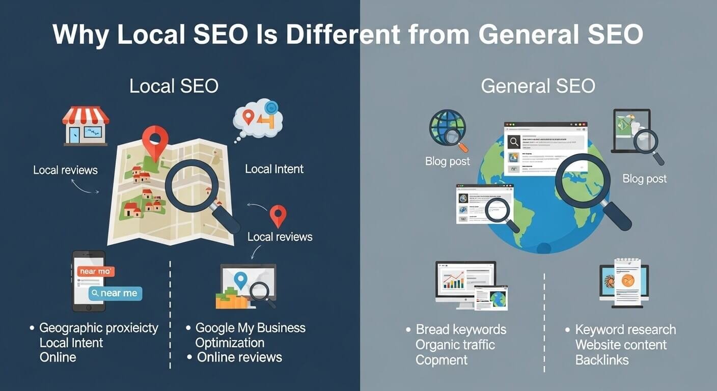 Why Local SEO Is Different from General SEO