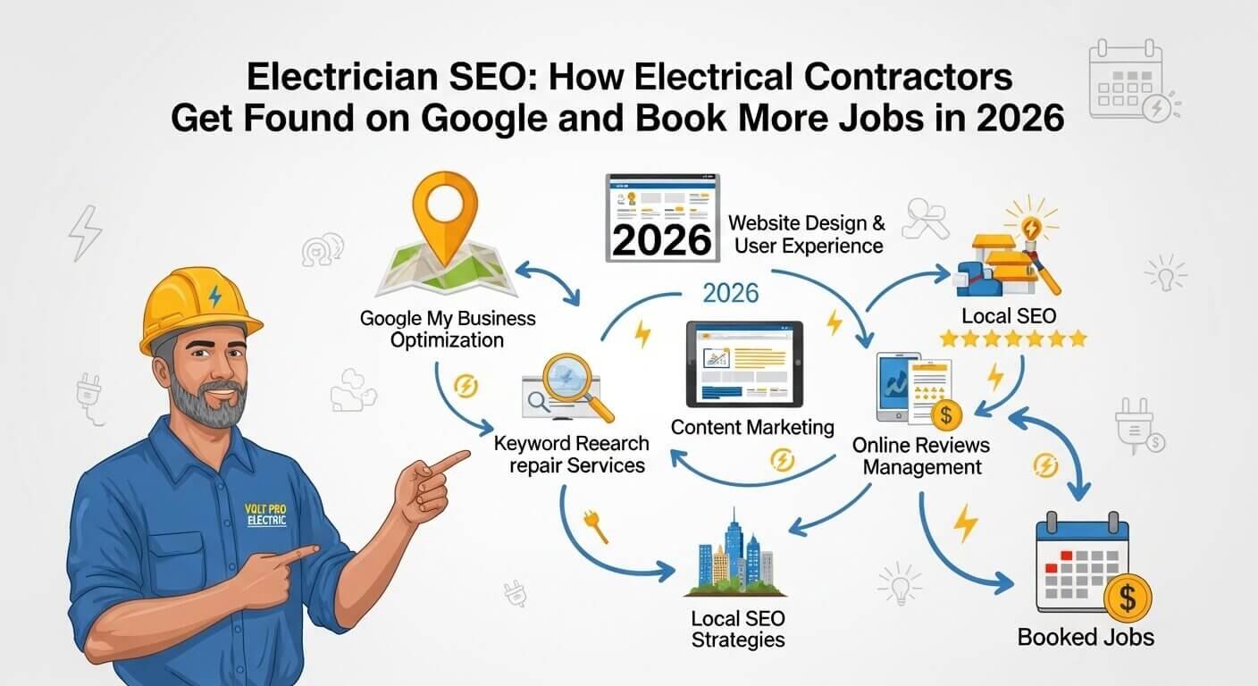 Electrician SEO — How Electrical Contractors Get Found on Google and Book More Jobs in 2026