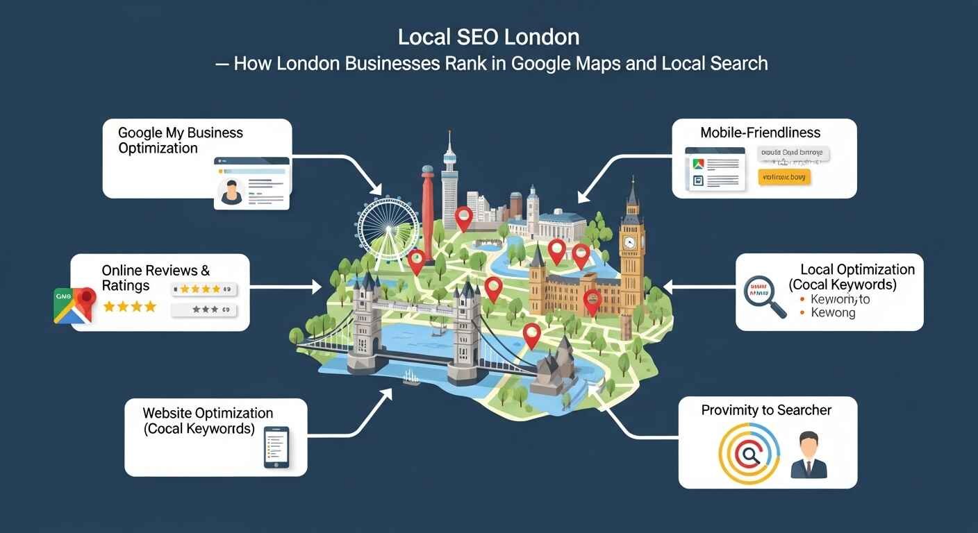 Local SEO London — How London Businesses Rank in Google Maps and Local Search