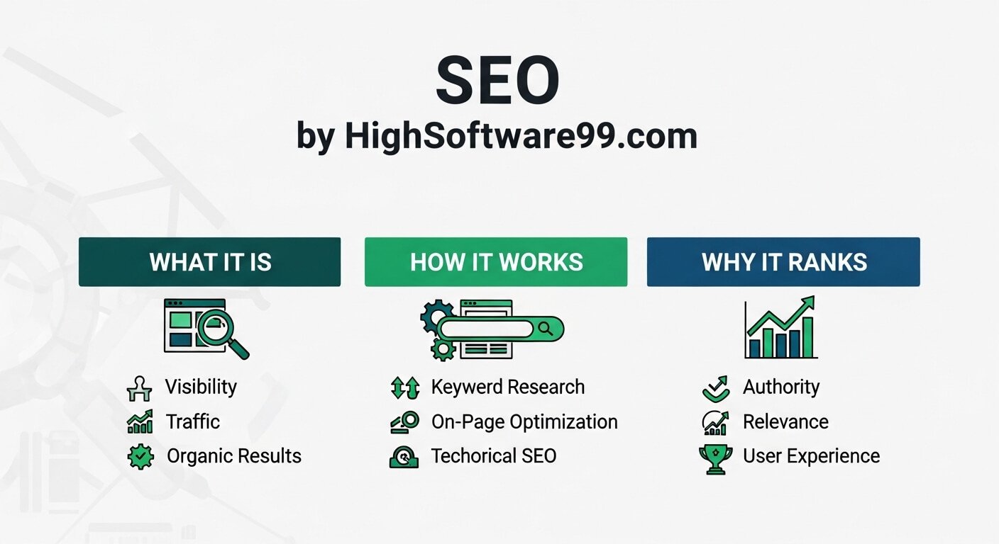 SEO by HighSoftware99.com — What It Is, How It Works, and Why It Ranks