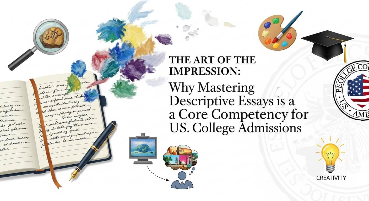 The Art of the Impression: Why Mastering Descriptive Essays is a Core Competency for US College Admissions