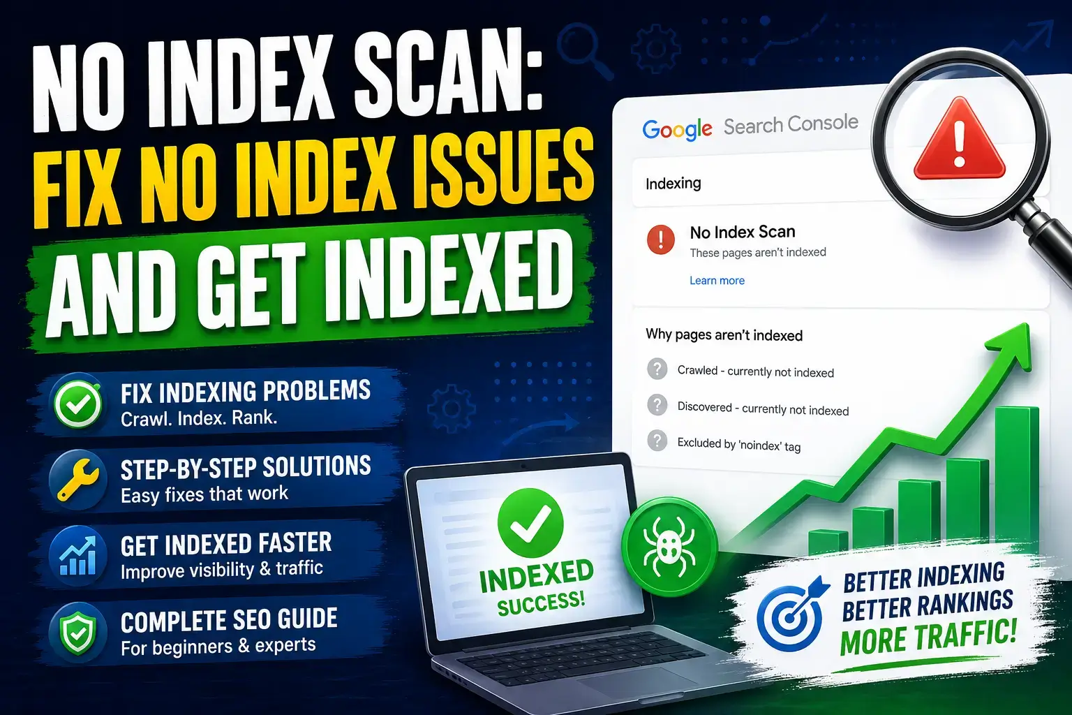 No Index Scan: Fix No Index Issues and Get Indexed